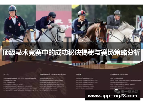 顶级马术竞赛中的成功秘诀揭秘与赛场策略分析